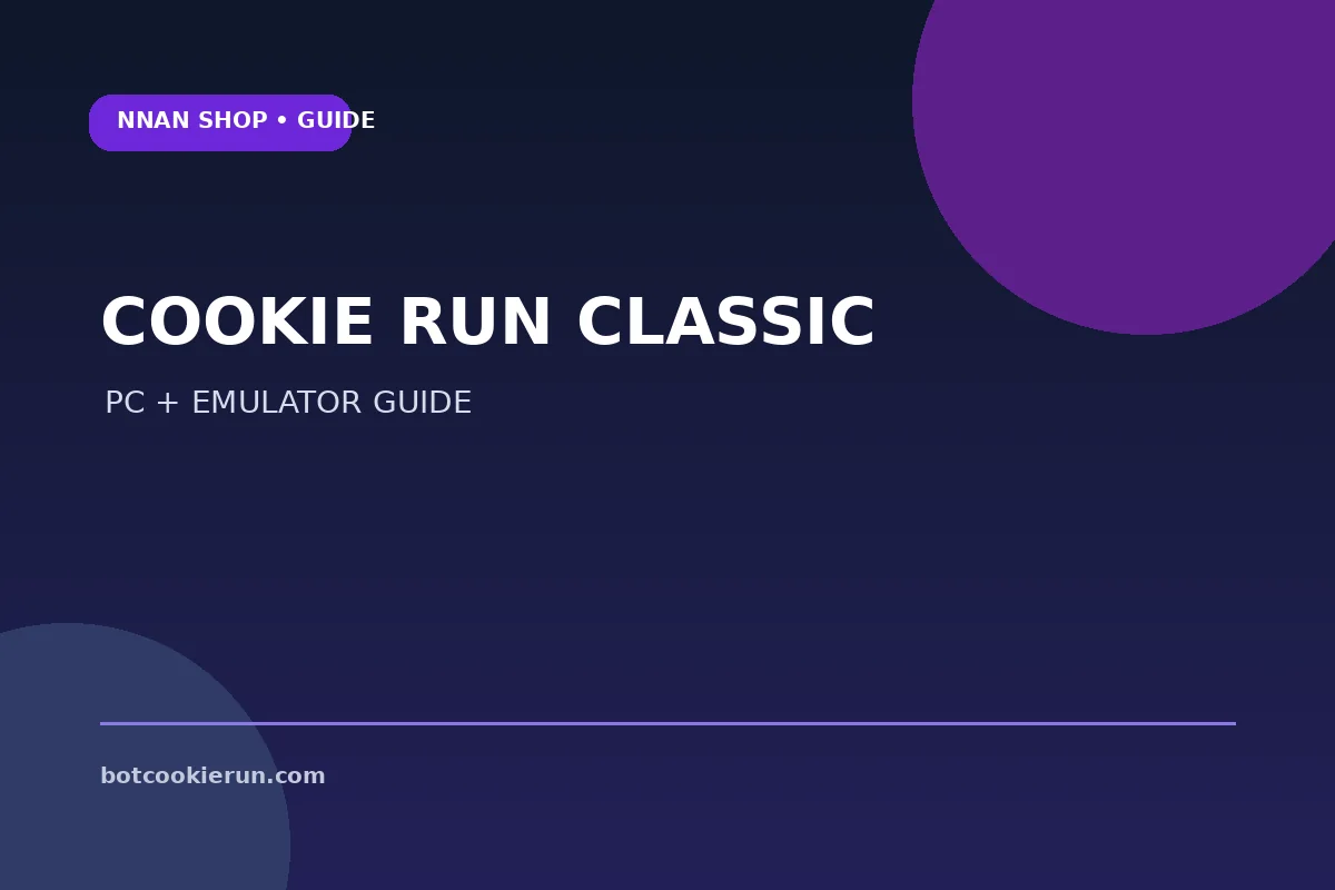 วิธีเล่น Cookie Run Classic บน PC ด้วย Emulator
